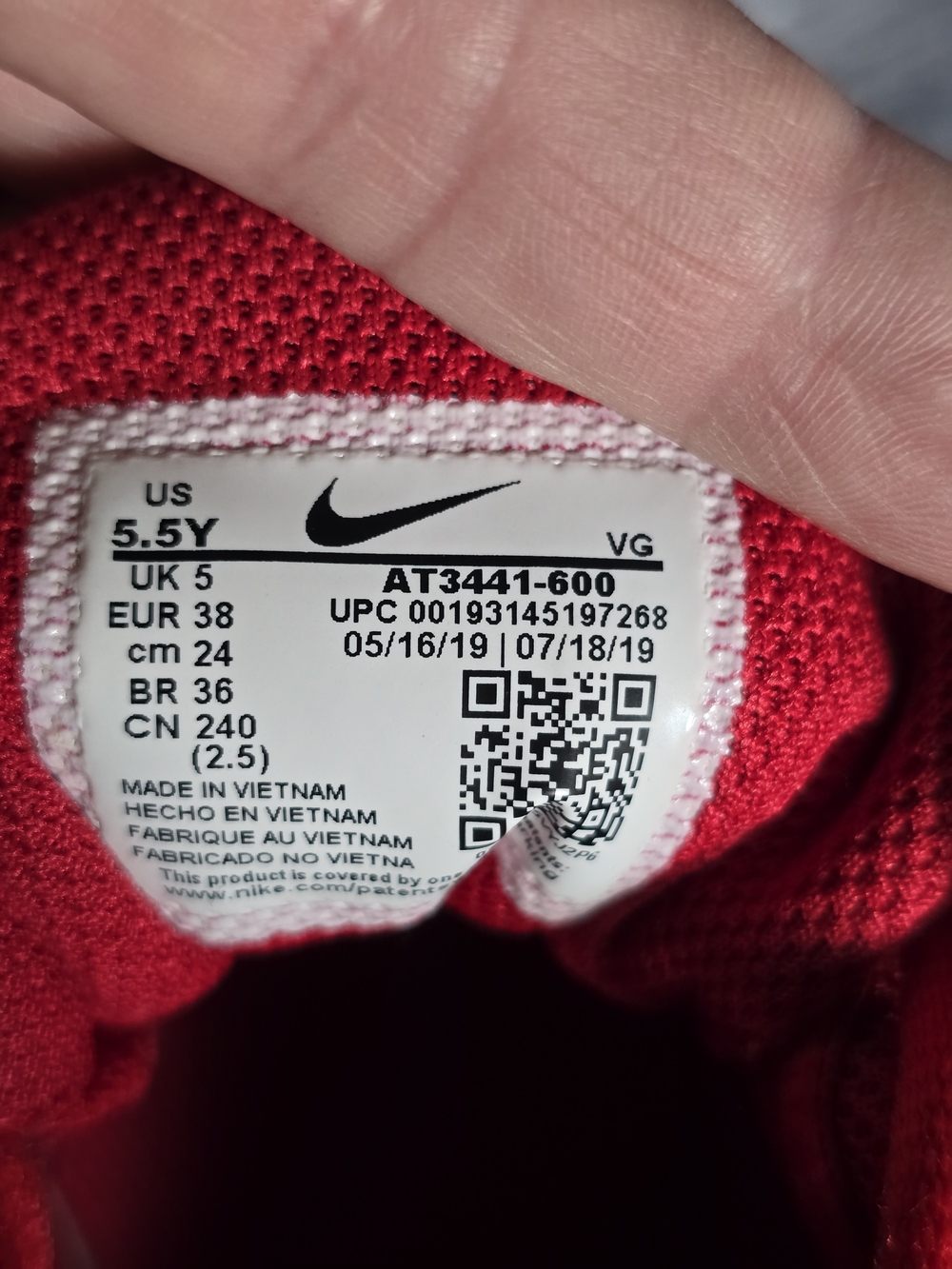 Nike Vapor UltraFly Keystone / FastFlex Youth Baseball & Softball Cleats 5.5 Y - Picture 10 of 10